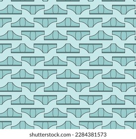 Underpants man pattern seamless. Men's briefs background. Vector texture