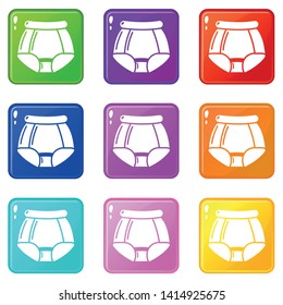 Underpants retro icon. Simple illustration of underpants retro vector icon for web