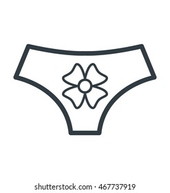 Underpants Vector Icon