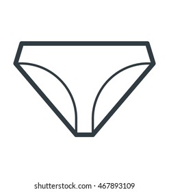 Underpants Vector Icon