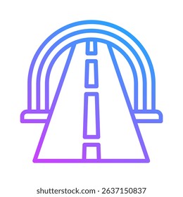 Underpass Icon Element For Design