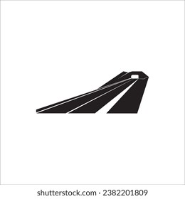 UNDERPASS ROAD ICON VECTOR ILLUSTRATION SYMBOL DESIGN