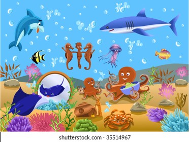 undersea life