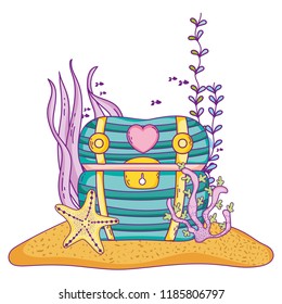 Undersea treasure chest