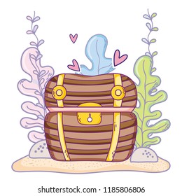 Undersea treasure chest