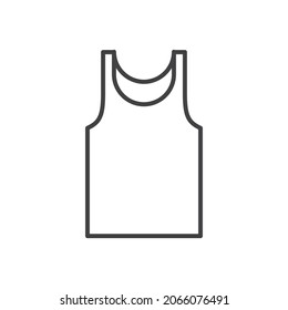 Undershirt, Clothing Concept Simple Design