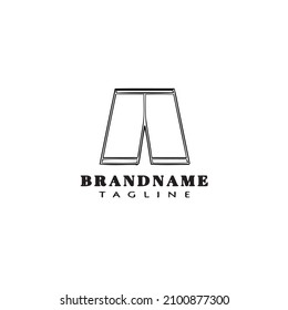undershirt and underwear logo icon design template modern vector illustration