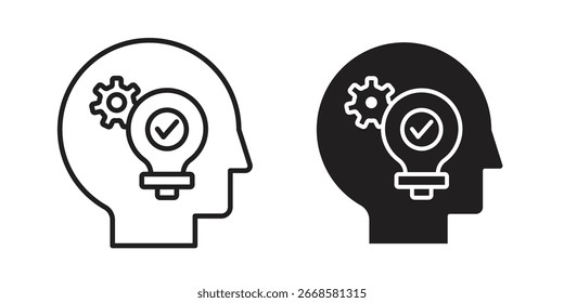 Comprender el ícono Gráfico de Vector en blanco y negro