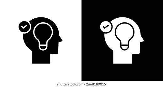 Compreender a ilustração do ícone em estilo plano. ícone modelo cor editável.