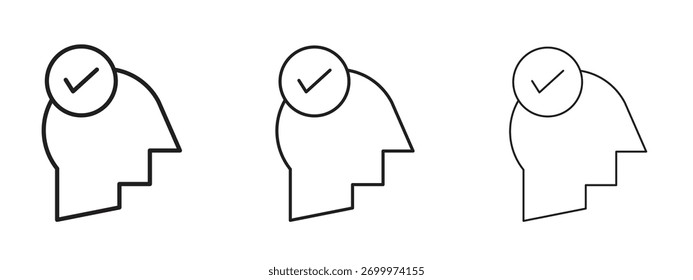 Understand icon linear style sign for mobile concept and web design.