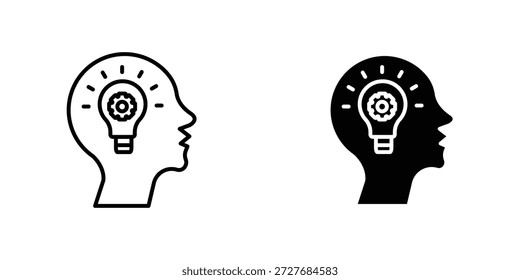 Understand icon symbol logo graphic design element. EPS10
