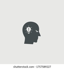 Understand vector icon illustration sign