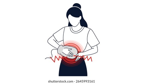 Compreender os sintomas da dor abdominal causa informações de diagnóstico e tratamento