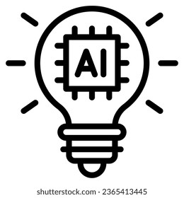 Understanding AI Basics object illustration icon