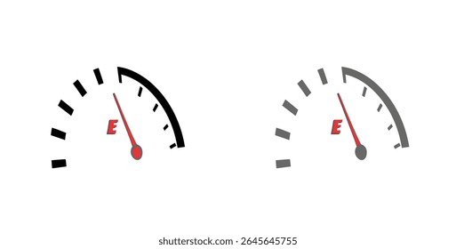 Comprensión de los indicadores de combustible del salpicadero del coche