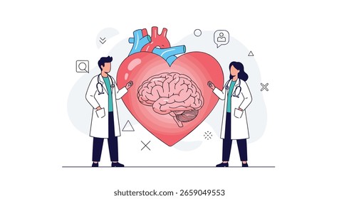 Understanding the complex relationship between heart health and brain function a medical professional perspective