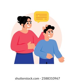Understanding Concepts Style illustrations. EPS 10 File stock illustration