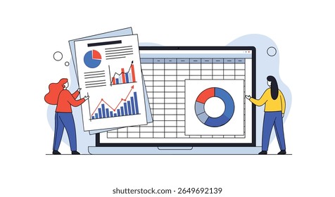 Noções básicas sobre o desempenho financeiro ao analisar as métricas de crescimento dos negócios e as tendências de mercado para a tomada de decisões estratégicas