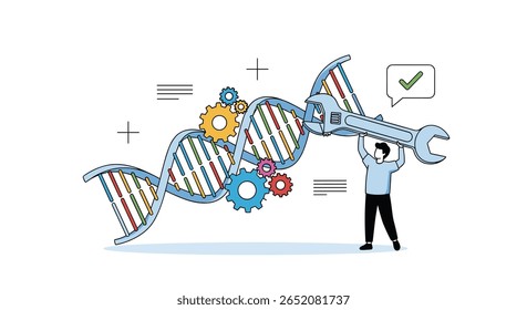 Comprender los avances y aplicaciones de la tecnología de edición genética en la medicina moderna