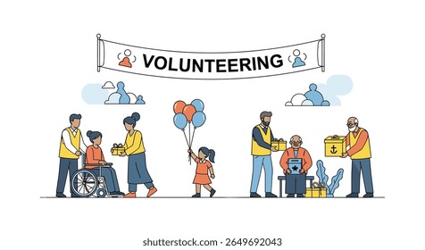 Understanding the impact of community service and volunteerism on societal well-being and individual growth