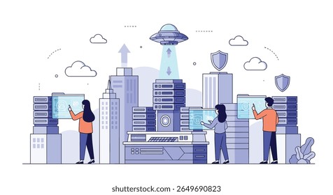 Compreender as arquiteturas modernas de computação em nuvem e seus benefícios operacionais para empresas