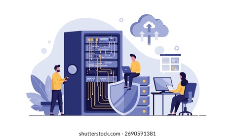 Compreensão da infraestrutura de rede e dos protocolos de segurança de dados para empresas modernas.
