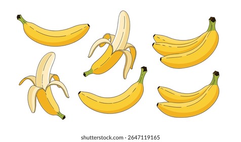 Comprender los beneficios nutricionales y usos versátiles de la fruta común del plátano amarillo