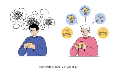 Understanding and Organizing Chaotic Thoughts Into Clear Ideas and Solutions