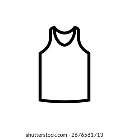 Unterwäsche-Symbol flach Stil isoliert. Vektorgrafik