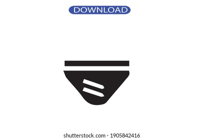 Icono de software bajo o logotipo aislado símbolo de signo ilustración vector ilustración - iconos vectoriales de estilo negro de alta calidad.