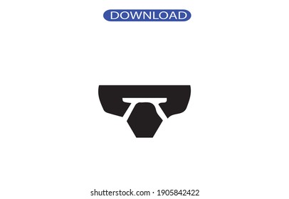 Icono de software bajo o logotipo aislado símbolo de signo ilustración vector ilustración - iconos vectoriales de estilo negro de alta calidad.