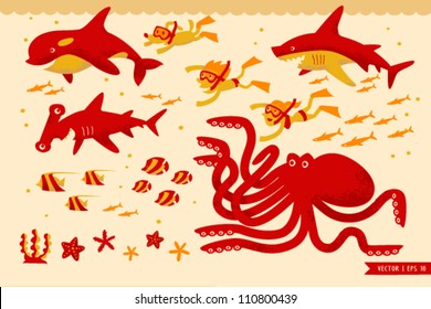 Underwater