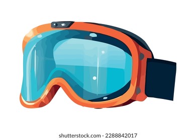 Underwater adventure snorkeling scuba diving fun activity isolated