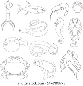 Line Drawing Jellyfish Images Stock Photos Vectors Shutterstock