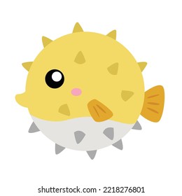 Underwater Animals Illustration Vector Clipart