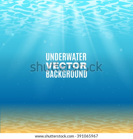 vetor stock de underwater