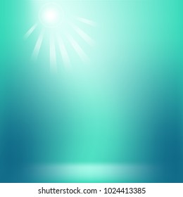 Underwater background, vector illustration for design works