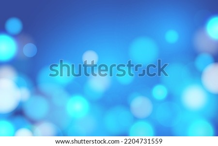 Underwater bokeh soft light abstract background, Vector eps 10 illustration bokeh particles, Background decoration