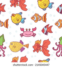 Underwater Delights: Dive into the world of sea animals with lively illustrations of Koi, Nemo clownfish, pufferfish, crab, and more. These vibrant visuals elevate aquatic themes in your designs.