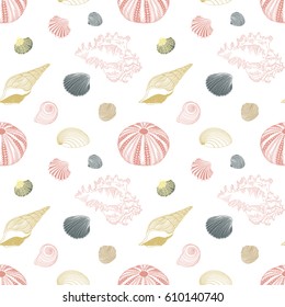  underwater graphic seamless pattern