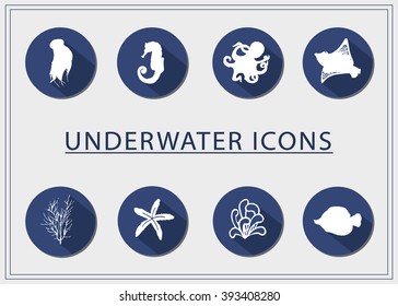 Underwater icons