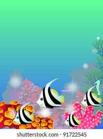 Underwater landscape