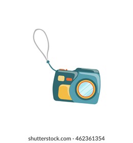 Underwater Plastic Camera With The Attachment Loop