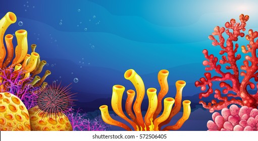 Underwater Scenery Drawing Images Stock Photos Vectors Shutterstock