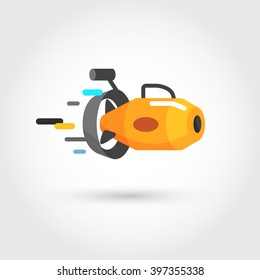 underwater scooter icon