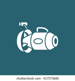 underwater scooter icon