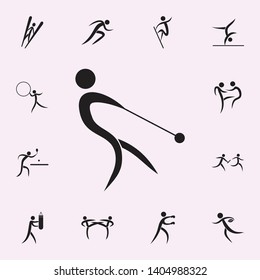 underwater sport icon. Elements of sportsman icon. Premium quality graphic design icon. Signs and symbols collection icon for websites, web design, mobile app on white background