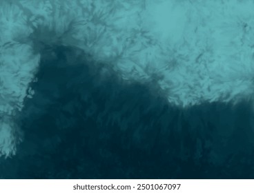 Fondo de acuarela azul azulado del océano bajo el agua del aerosol negro. Fantasía de textura de pintura esponjosa de neón de fondo de onda. Nadador buceo superficie flotante Anuncio áspero. Fondo de pantalla invernal realista de nieve y hielo. 