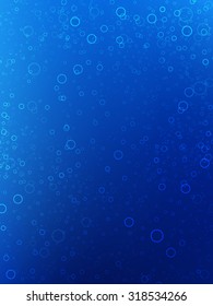 underwater vector scene