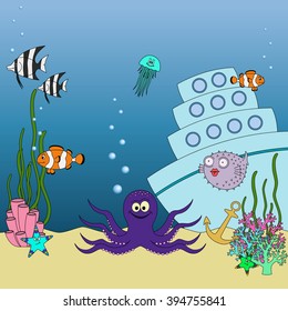 The underwater world 